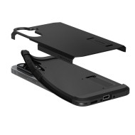 Удароустойчив, твърд кейс за Samsung Galaxy A56 5G от Spigen Tough Armor - Black