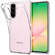 Удароустойчив, силиконов кейс за Samsung Galaxy A56 5G от Spigen Liquid Crystal - Crystal Clear