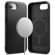 Удароустойчив кейс с MagSafe за iPhone 16e от Ringke Onyx Magnetic - Черен