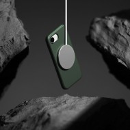Удароустойчив кейс с MagSafe за iPhone 16e от Ringke Onyx Magnetic - Dark Green