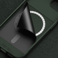 Удароустойчив кейс с MagSafe за iPhone 16e от Ringke Onyx Magnetic - Dark Green