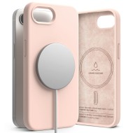 Силиконов кейс с MagSafe за iPhone 16e от Ringke Silicone Magnetic - Pink Sand