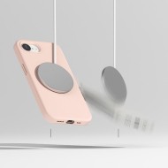 Силиконов кейс с MagSafe за iPhone 16e от Ringke Silicone Magnetic - Pink Sand