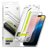 2 х Стъклен протектор за дисплей на iPone 13/13 pro/14/16e от Ringke Easy Slide 2-Pack - Прозрачен