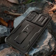 360 градусов калъф за Samsung Galaxy A56 5G от Tech-Protect Kevlar Cam+ - Черен