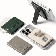 Магнитен държач за карти с поставка – Ringke Wallet Slide Grip MagSafe - Черен