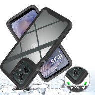 360 градусов кейс за Motorola Moto G15 / G15 POWER / G05 / E15 от Tech-Protect Defense - Черен
