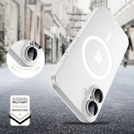 Тънък кейс с MagSafe за iPhone 16e от Tech-Protect MagSlim - Matte Ice