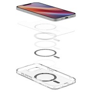 Удароустойчив кейс с MagSafe за iPhone 16e от Spigen Ultra Hybrid - Carbon Fiber