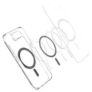 Удароустойчив кейс с MagSafe за iPhone 16e от Spigen Ultra Hybrid - Carbon Fiber