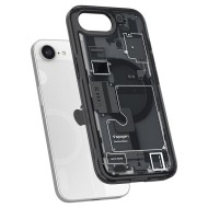 Удароустойчив кейс с MagSafe пръстен за iPhone 16e от Spigen Ultra Hybrid Mag - Zero One