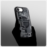 Удароустойчив кейс с MagSafe пръстен за iPhone 16e от Spigen Ultra Hybrid Mag - Zero One