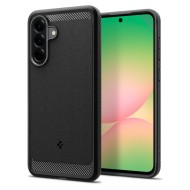 Удароустойчив кейс за Samsung Galaxy A56 5G от Spigen Rugged Armor - Matte Black