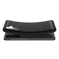 Удароустойчив кейс за Samsung Galaxy A56 5G от Spigen Rugged Armor - Matte Black