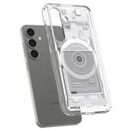 Удароустойчив кейс с MagSafe за Samsung Galaxy S25 от Spigen Ultra Hybrid - Zero One White