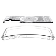 Удароустойчив кейс с MagSafe за Samsung Galaxy S25 от Spigen Ultra Hybrid - Zero One White