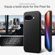 Силиконов кейс за Google Pixel 9A  от Spigen Liquid Air - Matte Black