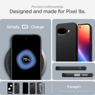 Силиконов кейс за Google Pixel 9A  от Spigen Liquid Air - Matte Black