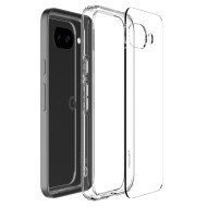 Удароустойчив кейс за Google Pixel 9a от Spigen Ultra Hybrid - Crystal Clear