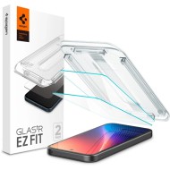 2 стъклени протектора за дисплей на Google Pixel 9a от Spigen Glas.TR "Ez Fit" - Прозрачни