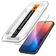 2 стъклени протектора за дисплей на Google Pixel 9a от Spigen Glas.TR "Ez Fit" - Прозрачни
