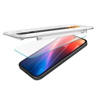 2 стъклени протектора за дисплей на Google Pixel 9a от Spigen Glas.TR "Ez Fit" - Прозрачни