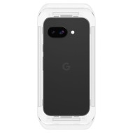 2 стъклени протектора за дисплей на Google Pixel 9a от Spigen Glas.TR "Ez Fit" - Прозрачни