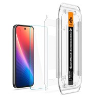 2 стъклени протектора за дисплей на Google Pixel 9a от Spigen Glas.TR "Ez Fit" - Прозрачни