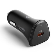 Зарядно за автомобил с 1-Port  от Spigen Essential EV 301 30W - Black