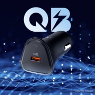 Зарядно за автомобил с 1-Port  от Spigen Essential EV 301 30W - Black
