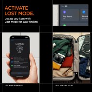Bluetooth локатор с каишка от Spigen TagMe Tracker с Apple Find My - Черен