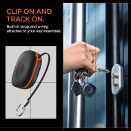 Bluetooth локатор с каишка от Spigen TagMe Tracker с Apple Find My - Черен