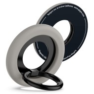 Стойка с пръстен и MagSafe за Смартфони от Spigen Nano Pop - Тruffle Grey