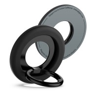 Стойка с пръстен и MagSafe за Смартфони от Spigen Nano Pop -Black Sesame