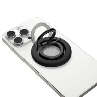Стойка с пръстен и MagSafe за Смартфони от Spigen Nano Pop -Black Sesame