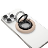 Стойка с пръстен и MagSafe за Смартфони от Spigen Nano Pop - Coconut Beige