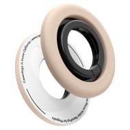 Стойка с пръстен и MagSafe за Смартфони от Spigen Nano Pop - Coconut Beige