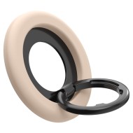 Стойка с пръстен и MagSafe за Смартфони от Spigen Nano Pop - Coconut Beige