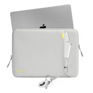 Kалъф за лаптоп 13-14 инча от Tech-Protect Defender - Crayon Grey