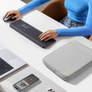 Kалъф за лаптоп 13-14 инча от Tech-Protect Defender - Crayon Grey