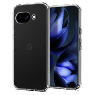 Силиконов калъф за Google Pixel 9a от Spigen Crystal Flex Clear - Прозрачен