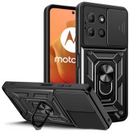 Удароустойчив калъф за Motorola Moto G15 от Tech-Protect CamShield Pro - Black