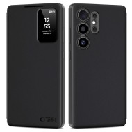 Кожен активен тефтер за Samsung Galaxy S25 Ultra от Tech Protect Smart Wallet - Черен