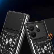 Удароустойчив калъф за Xiaomi Redmi Note 14 4G / LTE от Tech-Protect CamShield Pro - Black