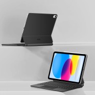 Магнитен калъф с клавиатура за iPad 10 (10.9" 2022) / 11 (11" 2025) от Tech Protect Smartcase Magnetic+ - Черен