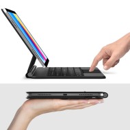 Магнитен калъф с клавиатура за iPad 10 (10.9" 2022) / 11 (11" 2025) от Tech Protect Smartcase Magnetic+ - Черен