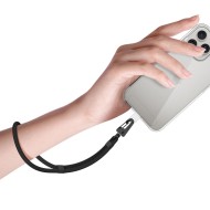 Универсален ремък за китка от Tech-Protect C8S Rope Wrist Strap - Черен 