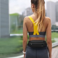 Универсална спортна чанта за кръст от Tech Protect M7 - Черна