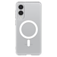 SPIGEN ULTRA HYBRID MAG MAGSAFE GALAXY S25 EDGE CLEAR/WHITE