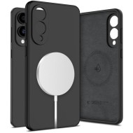 TECH-PROTECT LIQUID SILICONE MAGSAFE GALAXY S25 EDGE BLACK